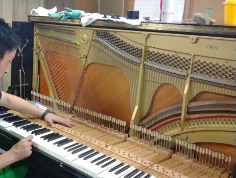 メルカリ ピアノ全体点検